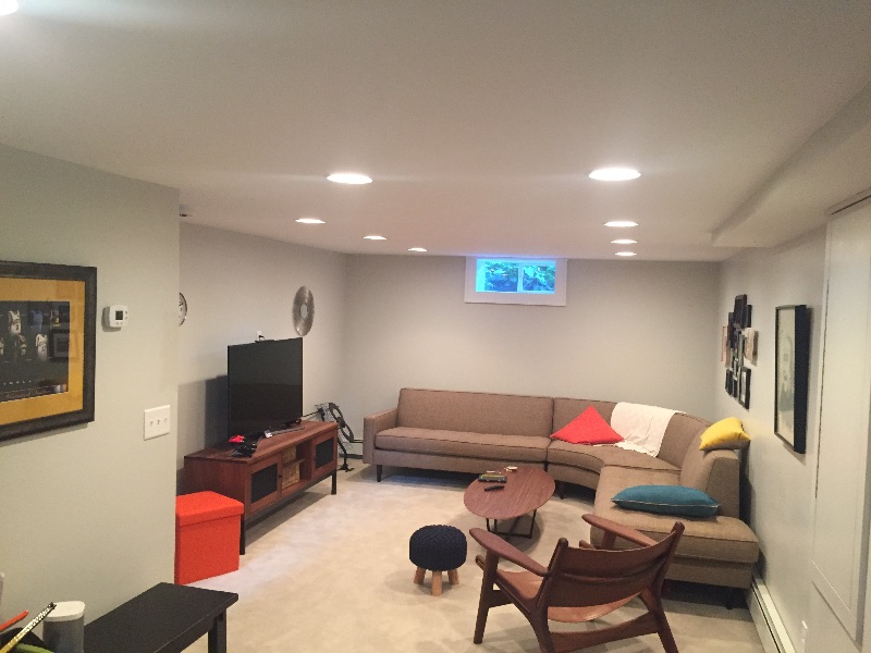 Basement Ceiling Height Focused Remodeling